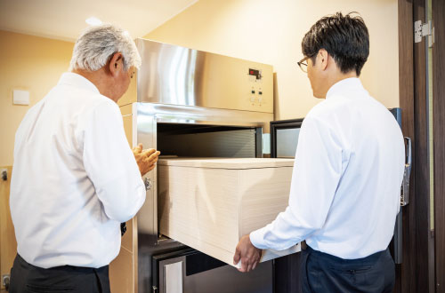 お預かり安置のイメージ